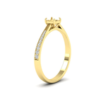 Load image into Gallery viewer, semi-mount-cathedral-pave-diamond-engagement-ring-in-yellow-gold-FD11145SMRANGLE2-NL-YG.png?v
