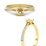 Load image into Gallery viewer, semi-mount-cathedral-pave-diamond-engagement-ring-in-yellow-gold-FD11145SMRANGLE3-NL-YG.png?v
