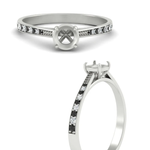 Load image into Gallery viewer, semi-mount-cathedral-pave-diamond-engagement-ring-with-black-diamond-in-white-gold-FD11145SMRGBLACKANGLE3-NL-WG.png?v
