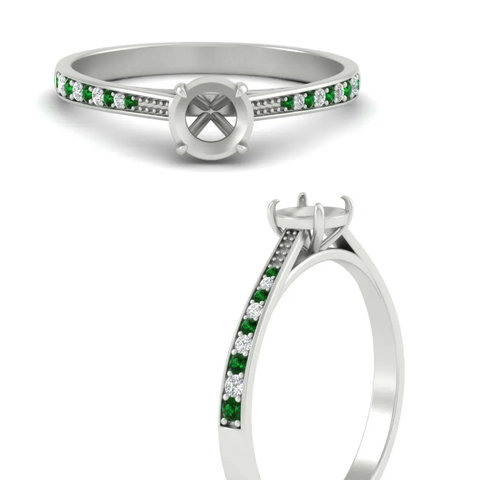 semi-mount-cathedral-pave-diamond-engagement-ring-with-emerald-in-white-gold-FD11145SMRGEMGRANGLE3-NL-WG.png?v