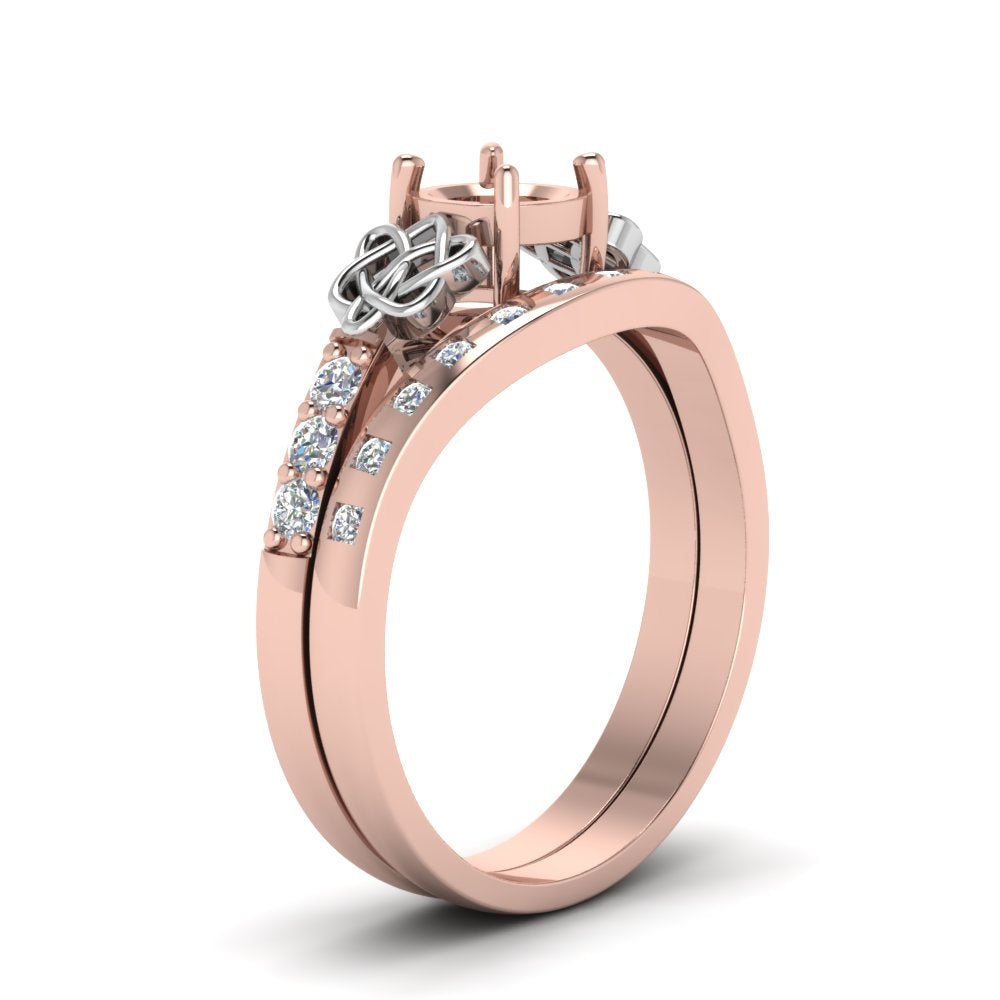 semi-mount-celtic-diamond-ring-and-matching-band-in-14K-rose-gold-FDENS2255B4SMANGLE2-NL-RG?v=1757052345