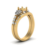 Load image into Gallery viewer, semi-mount-celtic-diamond-ring-and-matching-band-in-14K-yellow-gold-FDENS2255B4SMANGLE2-NL-YG?v=1757052345
