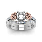 Load image into Gallery viewer, semi-mount-celtic-diamond-ring-and-matching-band-in-950-Platinum-FDENS2255B4SMANGLE5-NL-WG?v=1757052345
