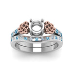 Load image into Gallery viewer, semi-mount-celtic-diamond-ring-and-matching-band-with-blue-topaz-in-950-Platinum-FDENS2255B4SMGICBLTOANGLE5-NL-WG?v=1757052345
