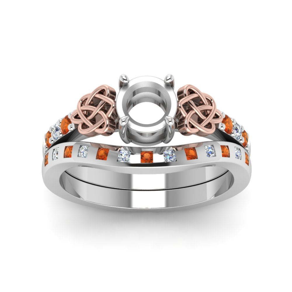 semi-mount-celtic-diamond-ring-and-matching-band-with-orange-sapphire-in-950-Platinum-FDENS2255B4SMGSAORANGLE5-NL-WG?v=1757052345