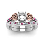 Load image into Gallery viewer, semi-mount-celtic-diamond-ring-and-matching-band-with-pink-sapphire-in-950-Platinum-FDENS2255B4SMGSADRPIANGLE5-NL-WG?v=1757052345
