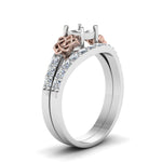 Load image into Gallery viewer, semi-mount-celtic-diamond-wedding-ring-set-in-14K-white-gold-FDENS2255B1SMANGLE2-NL-WG?v=1757057025
