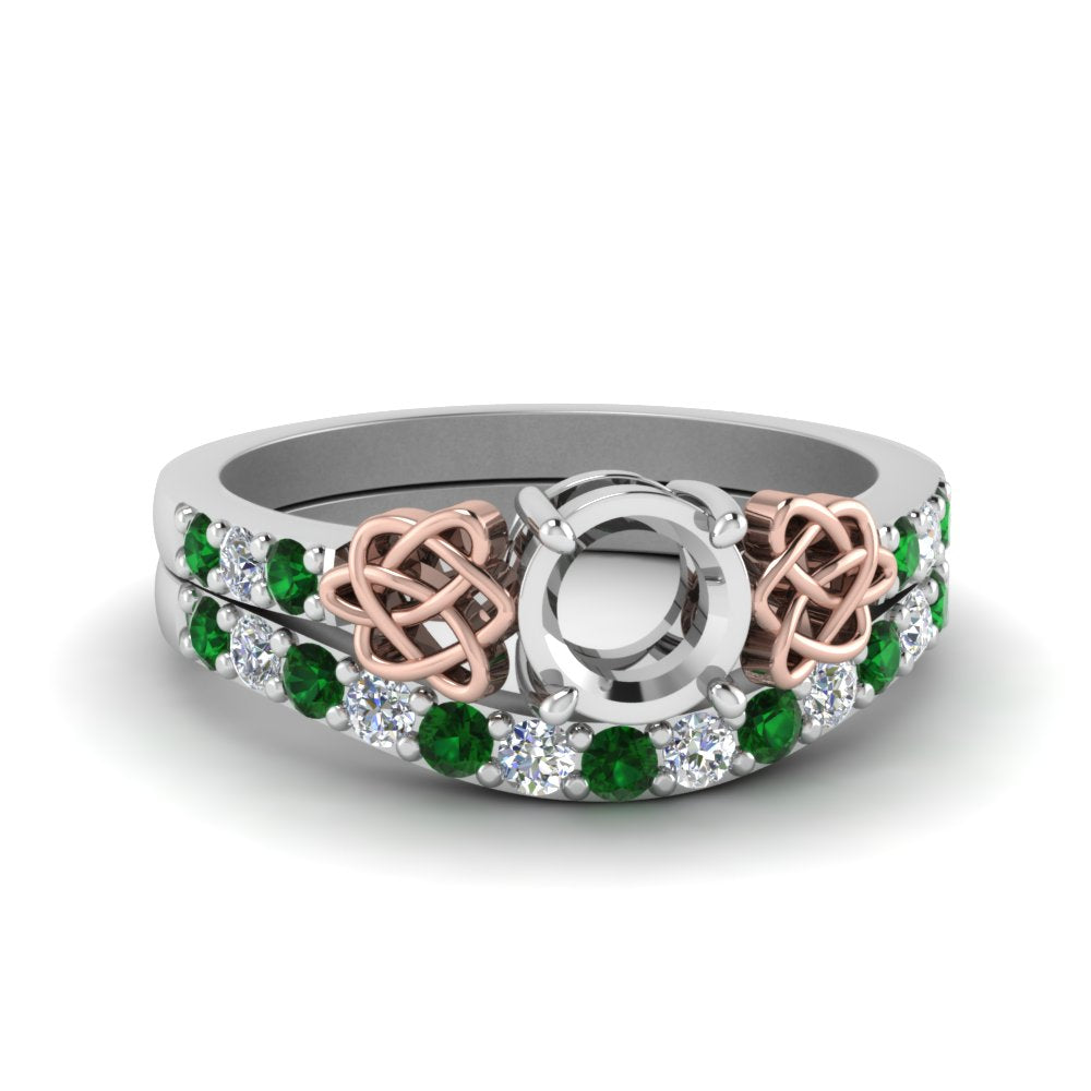 semi-mount-celtic-diamond-wedding-ring-set-with-emerald-in-14K-white-gold-FDENS2255B1SMGEMGR-NL-WG?v=1757057026