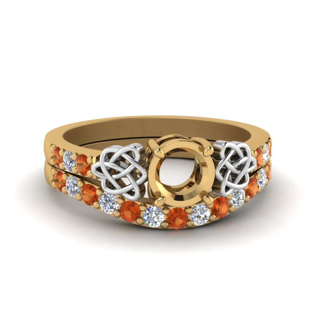 semi-mount-celtic-diamond-wedding-ring-set-with-orange-sapphire-in-14K-yellow-gold-FDENS2255B1SMGSAOR-NL-YG?v=1757057025