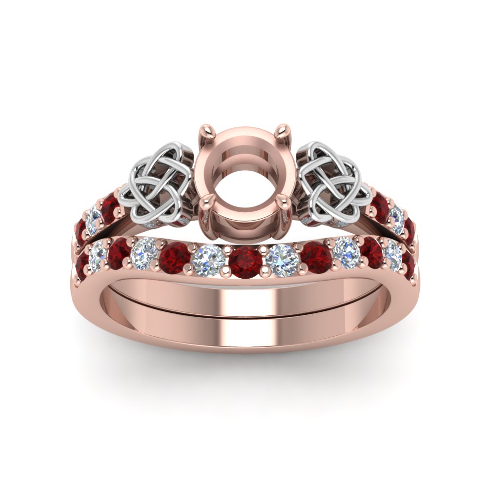 semi-mount-celtic-diamond-wedding-ring-set-with-ruby-in-14K-rose-gold-FDENS2255B1SMGRUDRANGLE5-NL-RG?v=1757057026