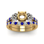 Load image into Gallery viewer, semi-mount-celtic-diamond-wedding-ring-set-with-sapphire-in-14K-yellow-gold-FDENS2255B1SMGSABLANGLE5-NL-YG?v=1757057026
