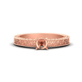 Thumbnail 1 - semi-mount-celtic-engraved-solitaire-ring-in-rose-gold-fdenr8544smrsleep-nl-rg