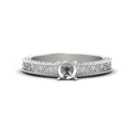 Thumbnail 2 - semi-mount-celtic-engraved-solitaire-ring-in-white-gold-fdenr8544smrsleep-nl-wg