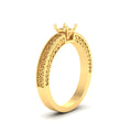 Thumbnail 9 - semi-mount-celtic-engraved-solitaire-ring-in-yellow-gold-fdenr8544smrangle2-nl-yg