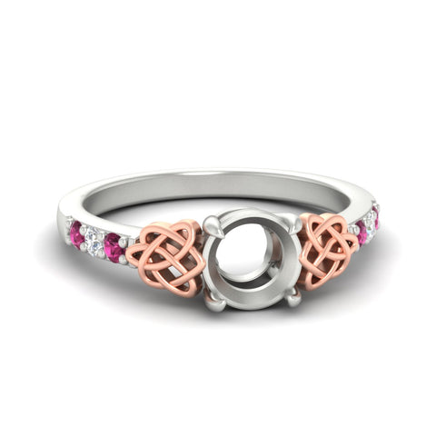 semi-mount-celtic-pink-sapphire-two-tone-engagement-ring-in-white-gold-fdens2255smrgsadrpisleep-nl-wg