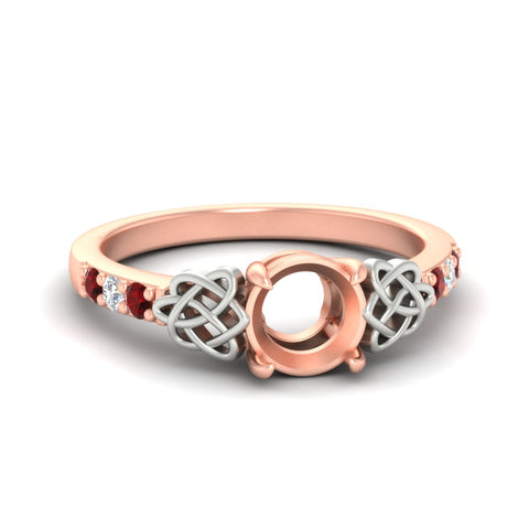 semi-mount-celtic-ruby-two-tone-engagement-ring-in-rose-gold-fdens2255smrgrudrsleep-nl-rg