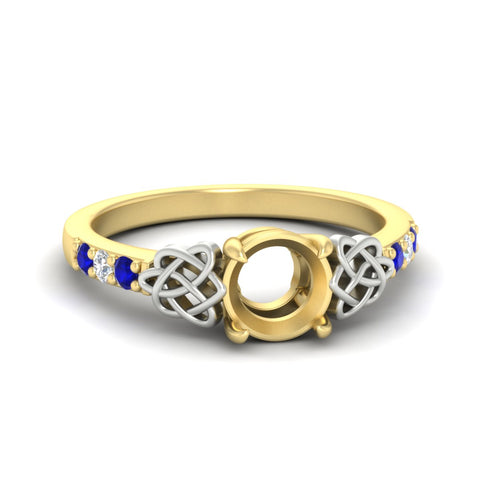 semi-mount-celtic-sapphire-two-tone-engagement-ring-in-yellow-gold-fdens2255smrgsablsleep-nl-yg