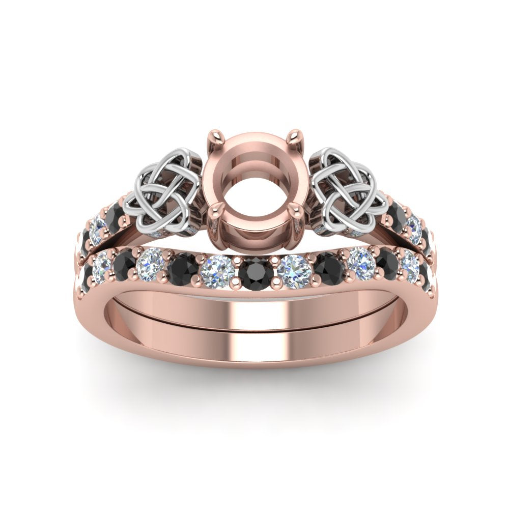semi-mount-celtic-wedding-ring-set-with-black-diamond-in-14K-rose-gold-FDENS2255B1SMGBLACKANGLE5-NL-RG?v=1757057026