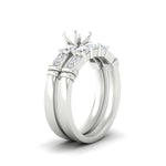 Load image into Gallery viewer, semi-mount-channel-bar-diamond-wedding-ring-set-in-white-gold-fdens286smsleep-nl-wg

