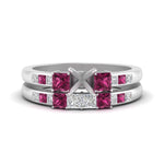 Load image into Gallery viewer, semi-mount-channel-three-stone-diamond-engagement-ring-with-pink-sapphire-in-white-gold-FDENS205SMGSADRPI-NL-WG.jpg

