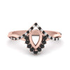 Load image into Gallery viewer, semi-mount-crown-halo-black-diamond-engagement-ring-in-FD10008SMRGBLACKANGLE3-NL-RG