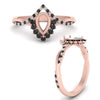 Load image into Gallery viewer, semi-mount-crown-halo-black-diamond-engagement-ring-in-FD10008SMRGBLACKANGLE3-NL-RG