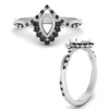 Load image into Gallery viewer, semi-mount-crown-halo-black-diamond-engagement-ring-in-FD10008SMRGBLACKANGLE3-NL-WG