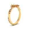 Load image into Gallery viewer, semi-mount-crown-halo-orange-sapphire-engagement-ring-in-FD10008SMRGSAORANGLE3-NL-YG