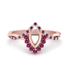 Load image into Gallery viewer, semi-mount-crown-halo-pink-sapphire-engagement-ring-in-FD10008SMRGSADRPIANGLE3-NL-RG