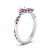 Load image into Gallery viewer, semi-mount-crown-halo-pink-sapphire-engagement-ring-in-FD10008SMRGSADRPIANGLE3-NL-WG