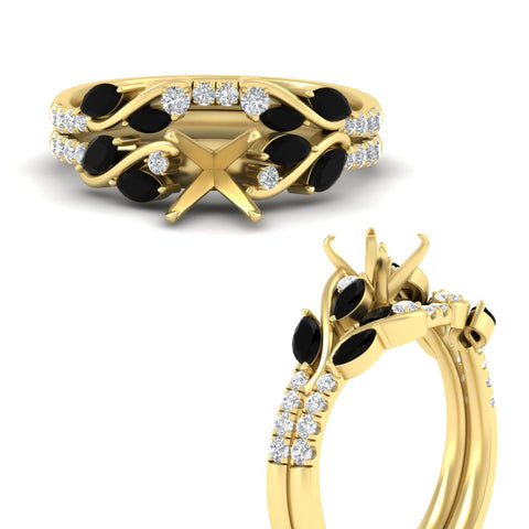semi-mount-curved-vine-black-diamond-wedding-ring-set-in-yellow-gold-fdens11635smgblackangle3-nl-yg.jpg?v=1764647161