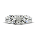 Load image into Gallery viewer, semi-mount-curved-vine-diamond-wedding-ring-set-in-white-gold-fdens11635smsleep-nl-wg.jpg?v=1764647161