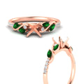 Thumbnail 30 - semi-mount-curved-vine-emerald-engagement-ring-in-rose-gold-fdens11635smrgemgrangle3-nl-rg.jpg