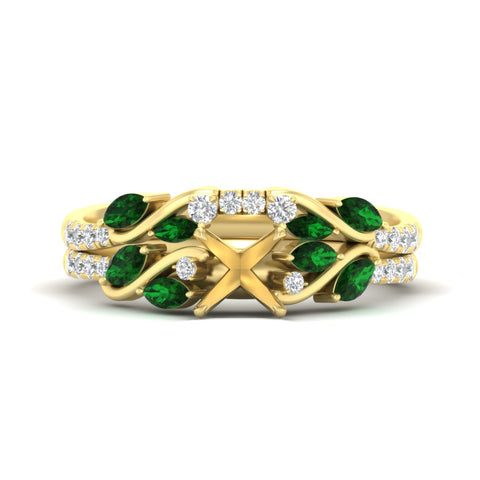 semi-mount-curved-vine-emerald-wedding-ring-set-in-yellow-gold-fdens11635smgemgrsleep-nl-yg.jpg?v=1764647161