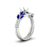 Load image into Gallery viewer, semi-mount-curved-vine-sapphire-wedding-ring-set-in-white-gold-fdens11635smgsablangle2-nl-wg.jpg?v=1764647161