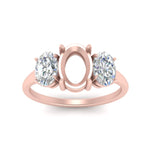 Load image into Gallery viewer, semi-mount-diamond-3-stone-basket-engagement-ring-in-rose-gold-FD10416SMRANGLE5-NL-RG
