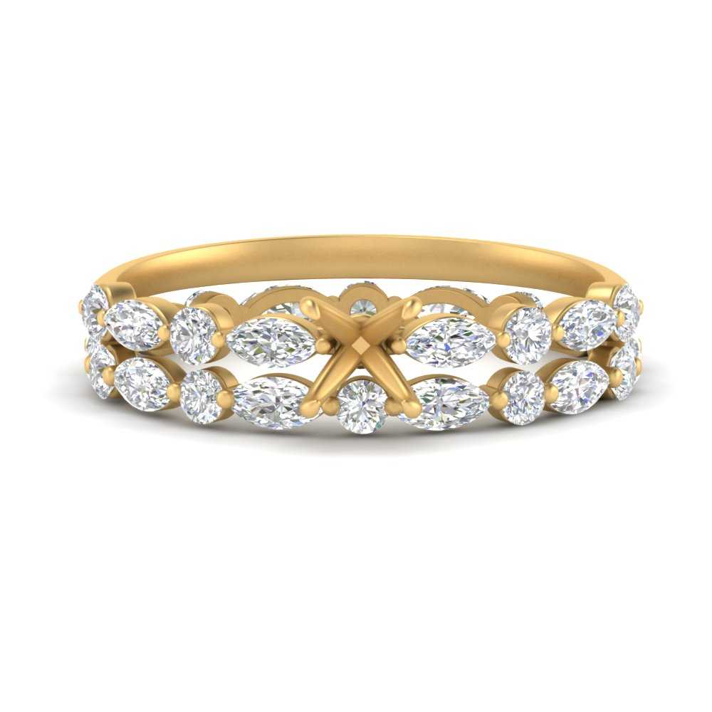 semi-mount-diamond-floating-marquise-accent-ring-with-eternity-wedding-band-in-yellow-gold-FDEWB9398SM-NL-YG.jpg?v=1758802519