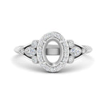 Load image into Gallery viewer, semi-mount-diamond-halo-edwardian-engagement-ring-in-FD9778SMR-NL-WG
