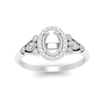 Load image into Gallery viewer, semi-mount-diamond-halo-edwardian-engagement-ring-in-FD9778SMR-NL-WG
