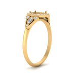 Load image into Gallery viewer, semi-mount-diamond-halo-edwardian-engagement-ring-in-FD9778SMR-NL-YG
