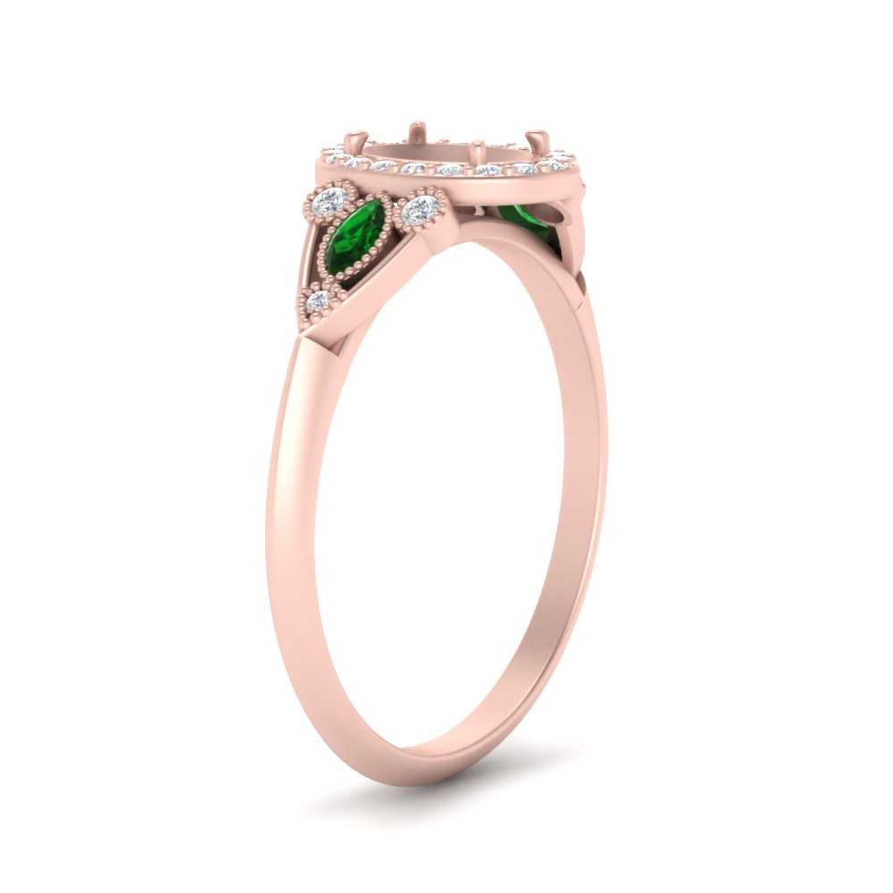 semi-mount-diamond-halo-edwardian-engagement-ring-with-emerald-in-FD9778SMRGEMGR-NL-RG