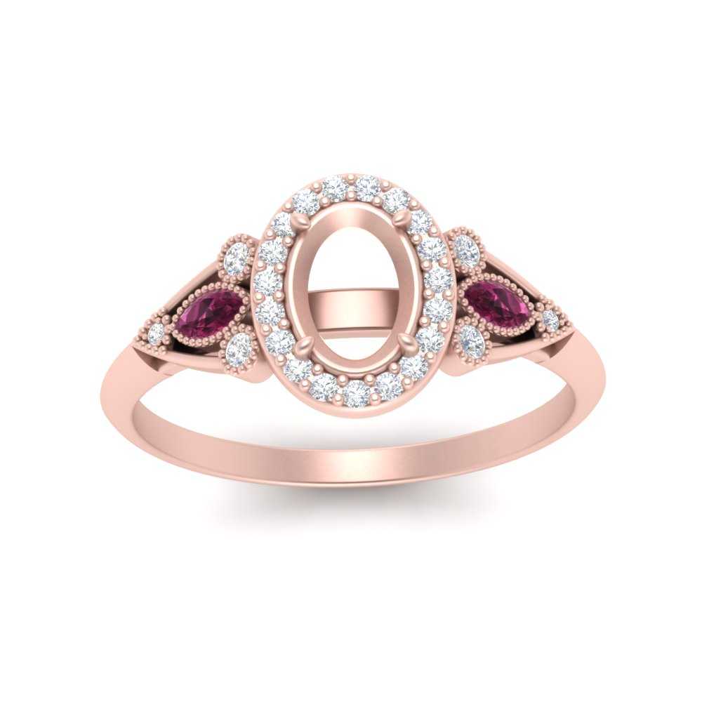 semi-mount-diamond-halo-edwardian-engagement-ring-with-pink-sapphire-in-FD9778SMRGSADRPI-NL-RG