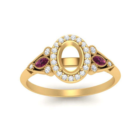 semi-mount-diamond-halo-edwardian-engagement-ring-with-pink-sapphire-in-FD9778SMRGSADRPI-NL-YG