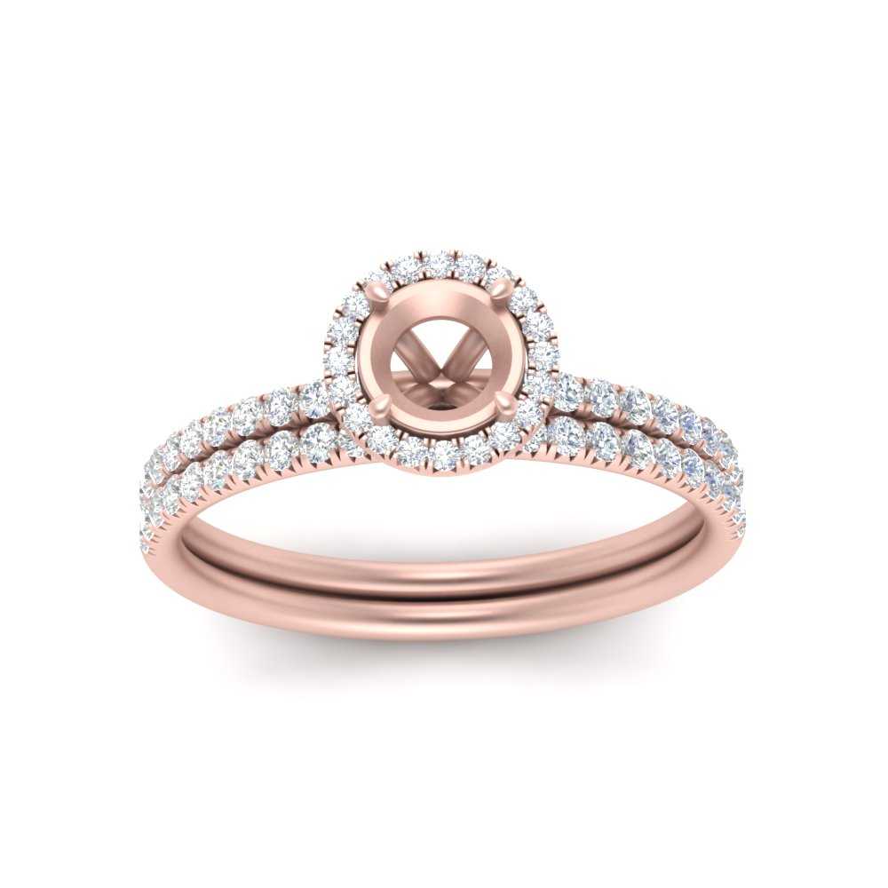 semi-mount-diamond-halo-wedding-ring-set-in-rose-gold-FD8523SM-NL-RG