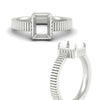 Load image into Gallery viewer, semi-mount-diamond-solitaire-ring-with-ribbed-band-detail-in-platinum-fdenr11663smemangle3-nl-wg