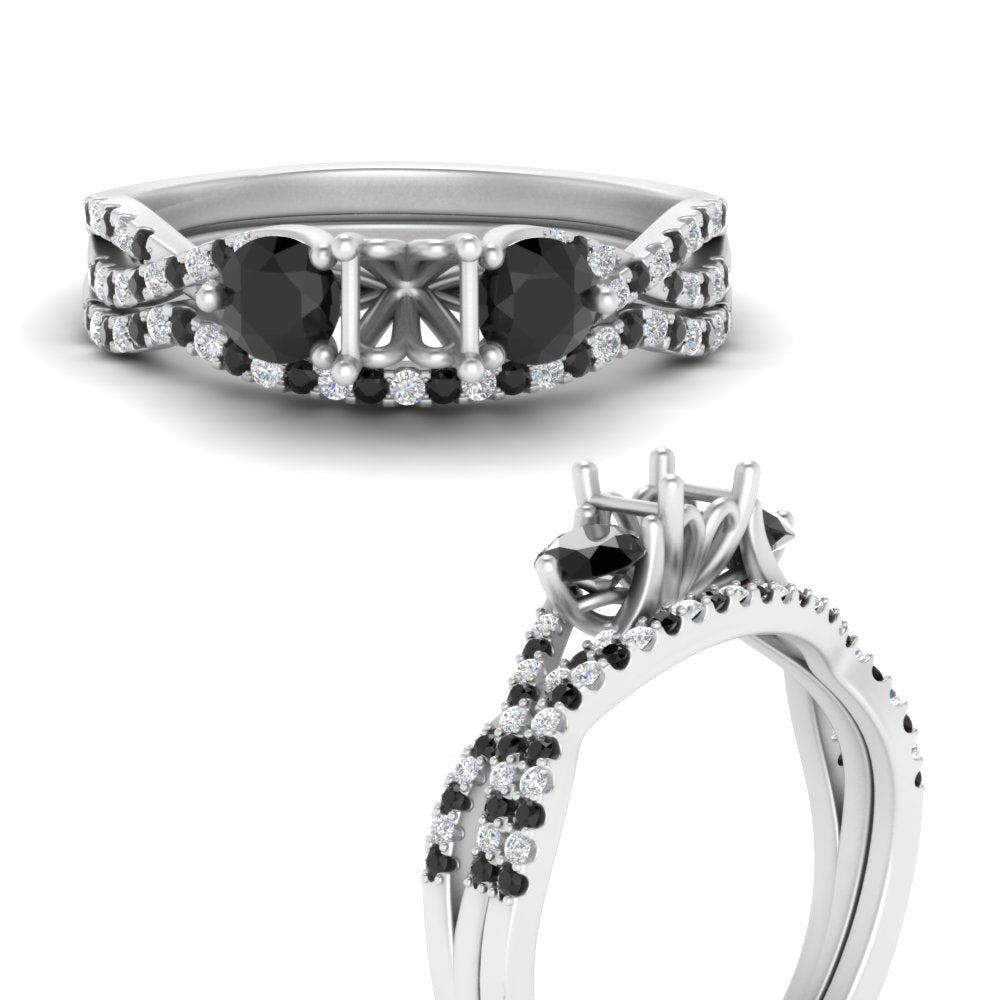 semi-mount-diamond-twisted-floral-prong-black-diamond-wedding-set-white-gold-FD10257SMGBLACK-ANGLE3-NL-WG?v=1756359412