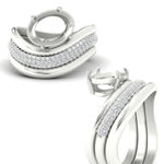 Load image into Gallery viewer, semi-mount-dual-bands-with-wave-solitaire-ring-in-white-gold-fdens11566sm-nl-wg-w3.jpg