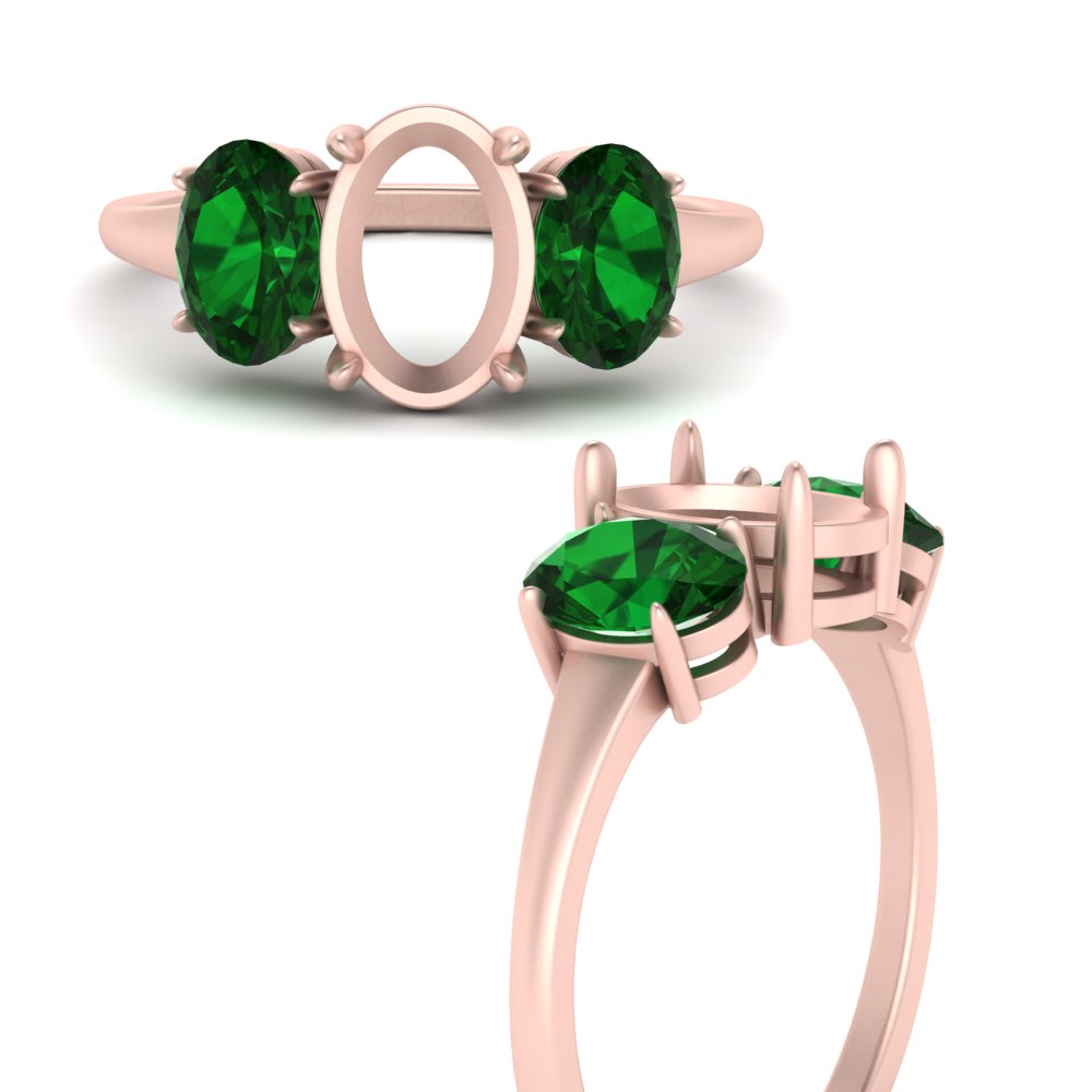 semi-mount-emerald-3-stone-basket-engagement-ring-in-rose-gold-FD10416SMRGEMGRANGLE3-NL-RG