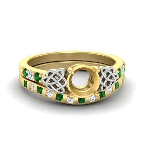 semi-mount-emerald-celtic-two-tone-bridal-matching-set-in-yellow-gold-fdens2255smgemgrsleep-nl-yg-ws4.jpg