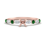 Load image into Gallery viewer, semi-mount-floating-marquise-accent-emerald-engagement-ring-in-rose-gold-FDEWB9398SMRGEMGR-NL-RG?v=1756366573
